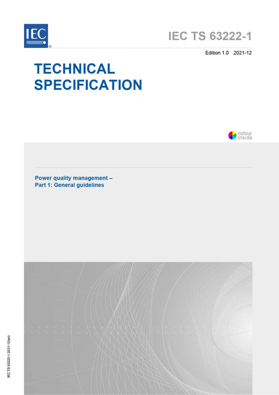 Cover IEC TS 63222-1:2021